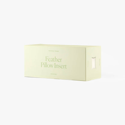 Feather Pillow Insert 14 x 20 inch box