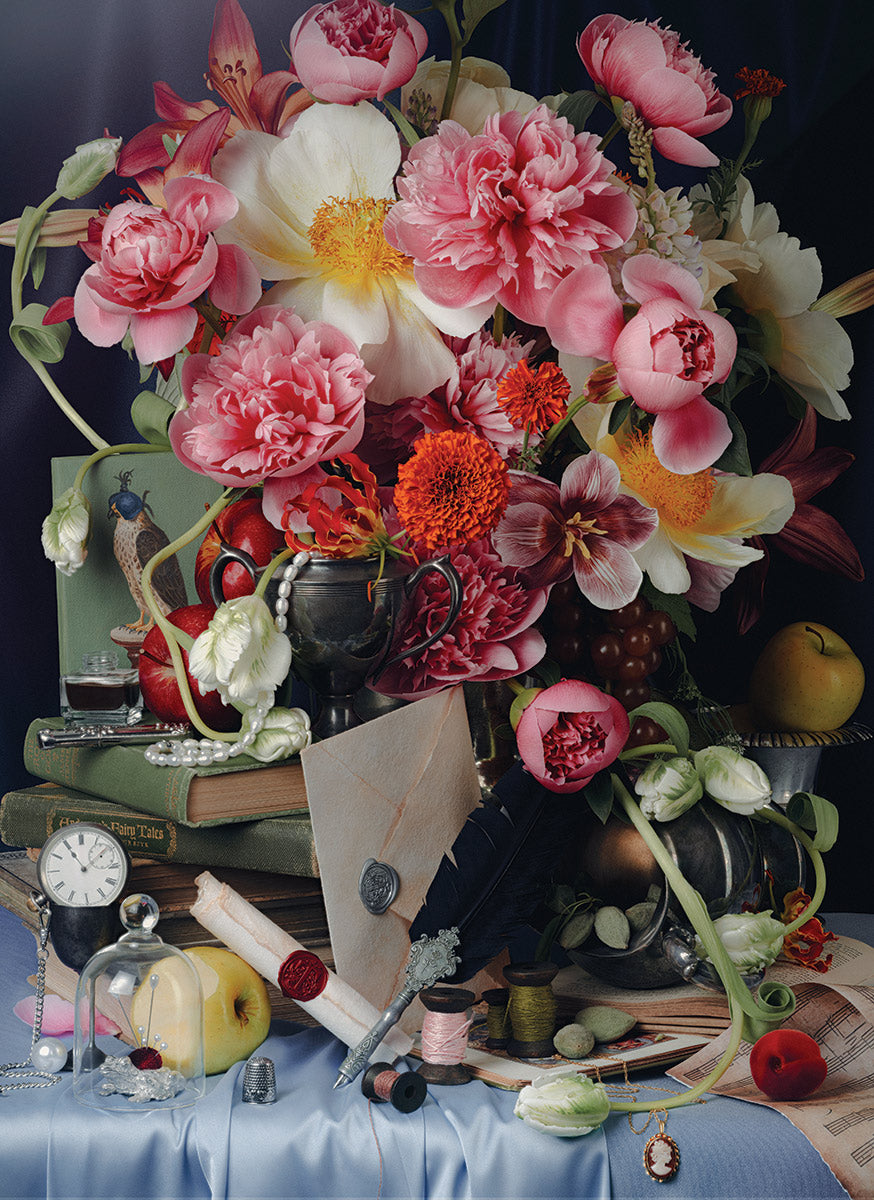 Once Upon a Time 1000 Piece Art Puzzle | Literary Still Life by