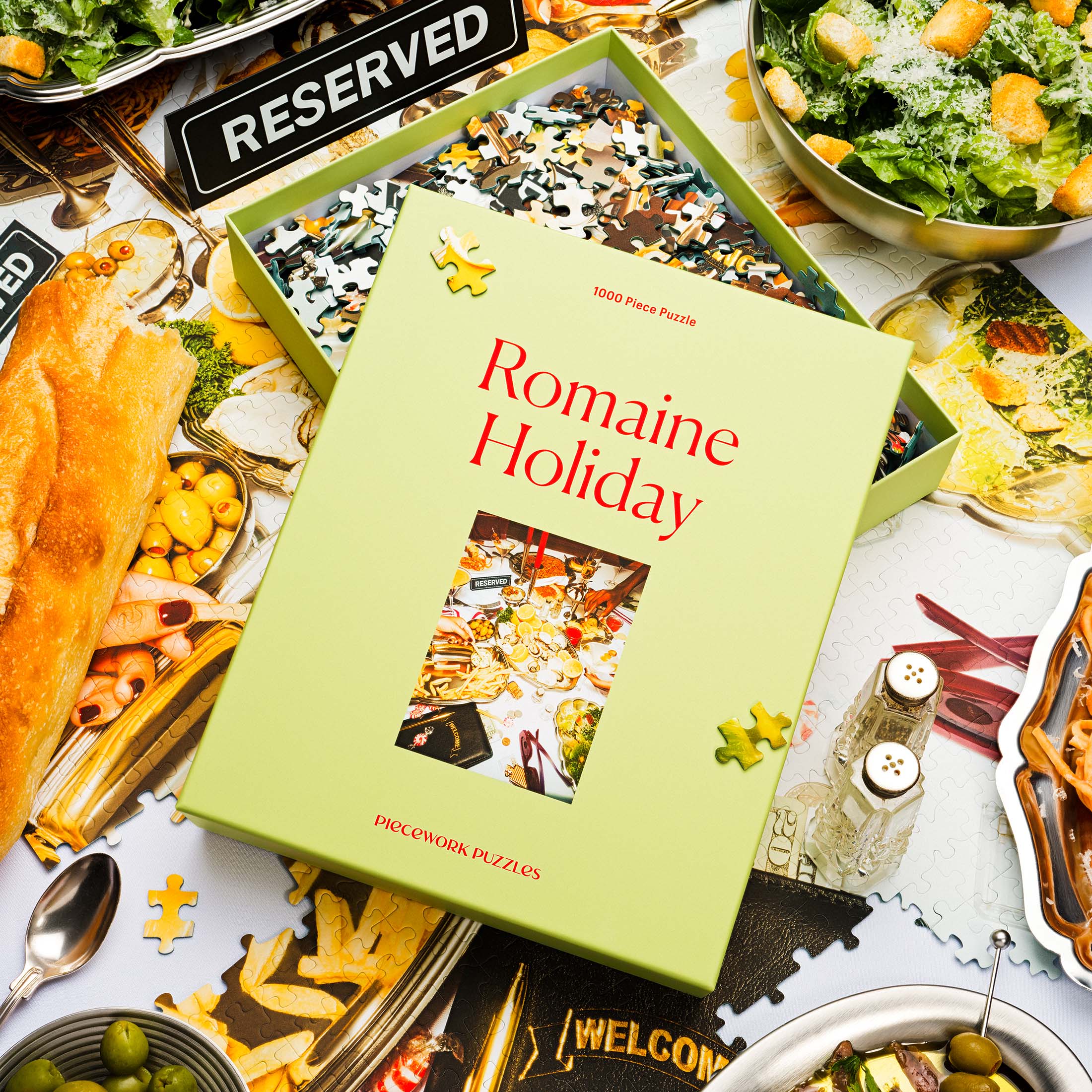 Romaine Holiday 1000 Piece Jigsaw Puzzle for Adults – Piecework