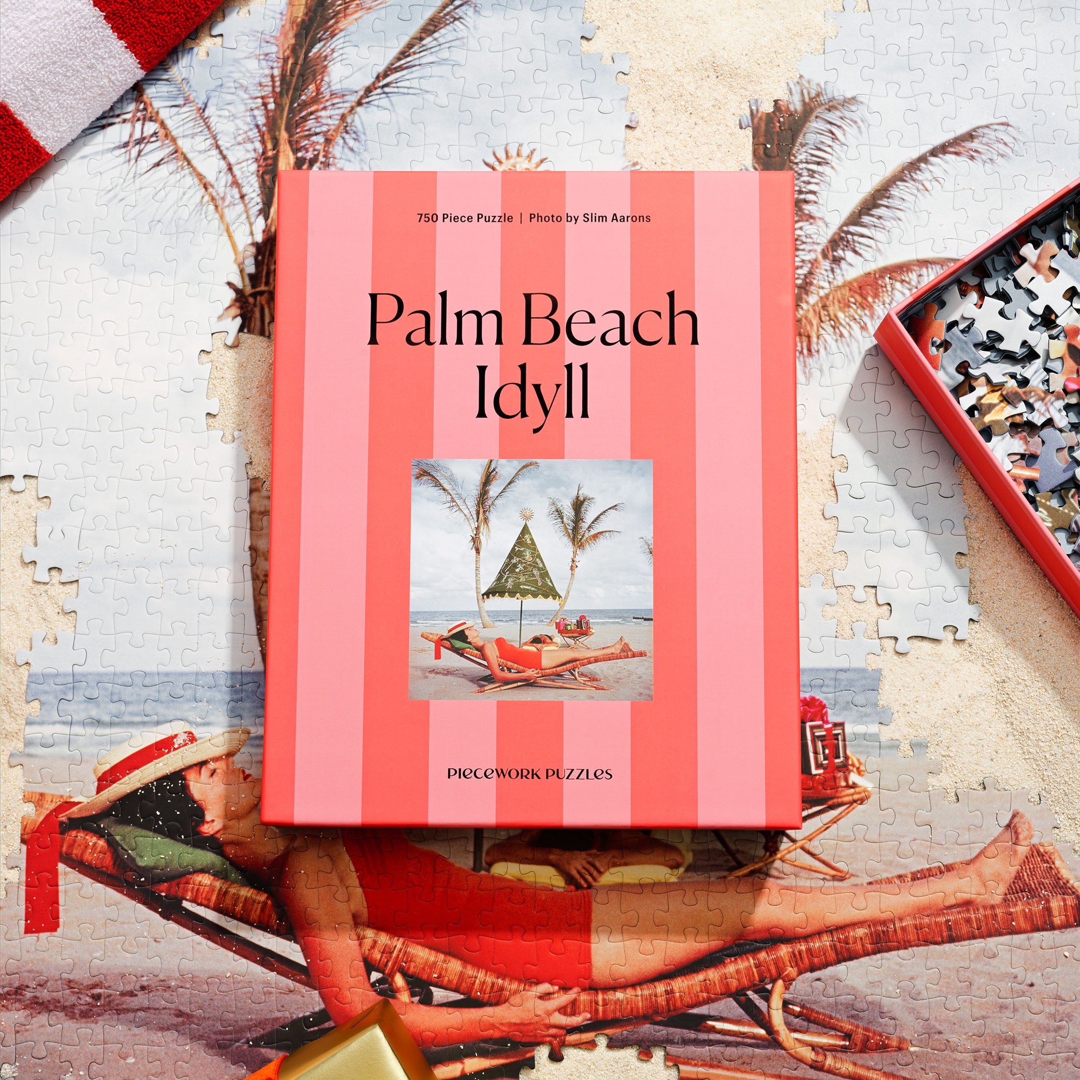 Palm Beach Idyll 750 Piece Puzzle — Slim Aarons x Piecework Palm Beach Idyll 750 Piece Puzzle — Slim Aarons x Piecework