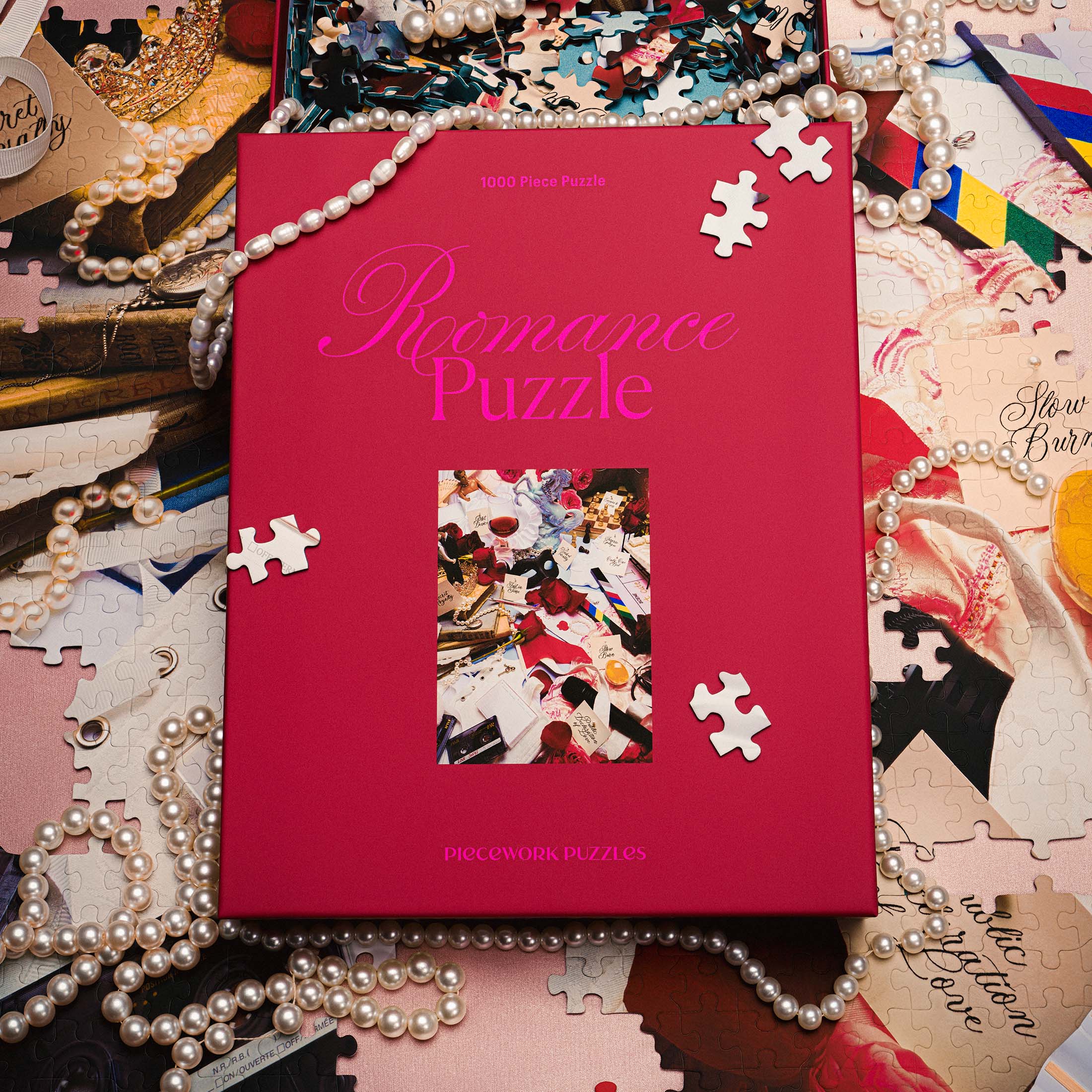 Romance Puzzle – 1000-Piece Jigsaw Featuring Iconic Love Story