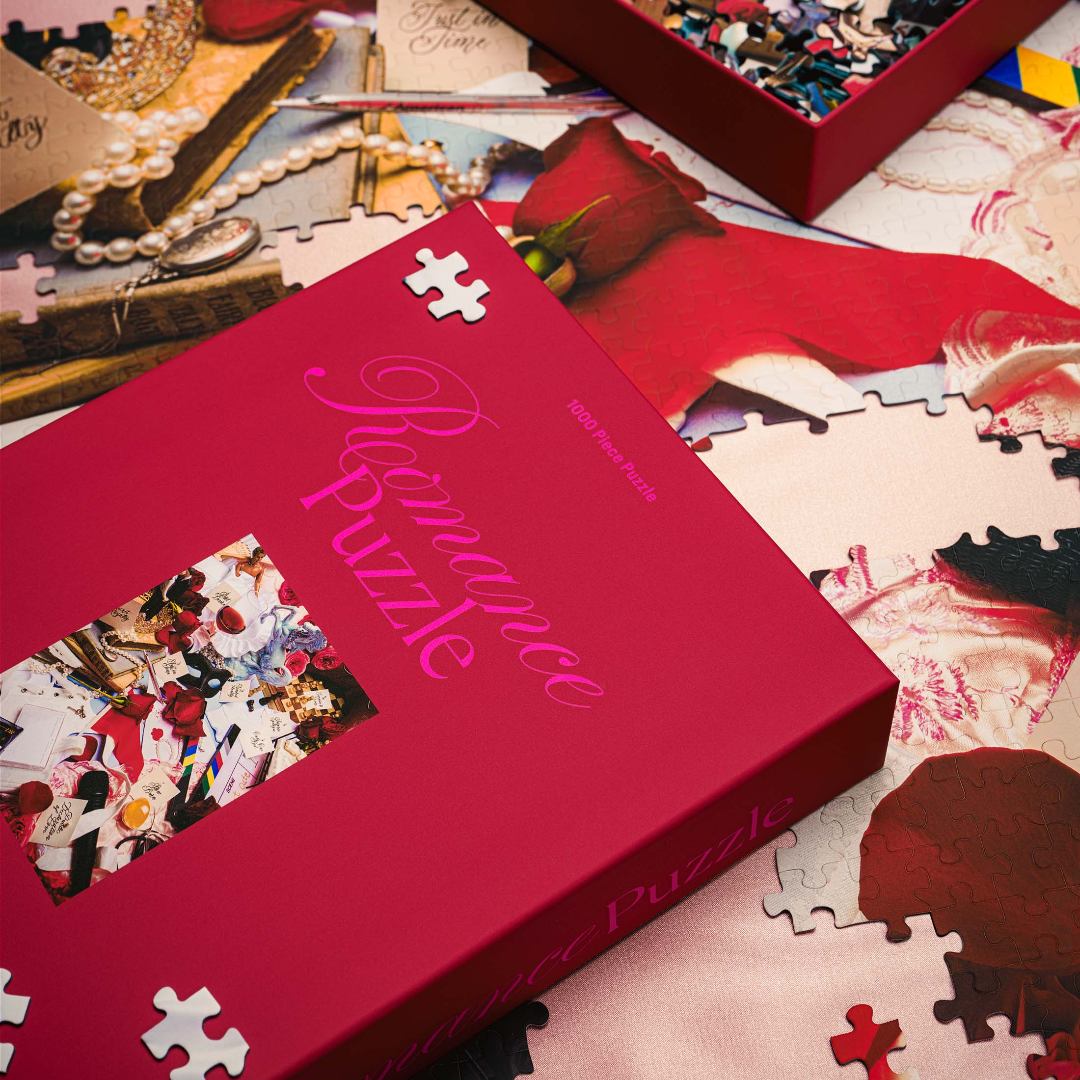 Romance Puzzle – 1000-Piece Jigsaw Featuring Iconic Love Story