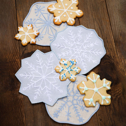 Snowflakes Cocktail Napkins