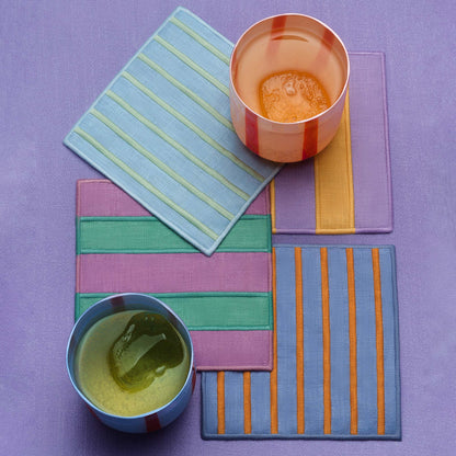 Stripe Party Cocktail Napkins