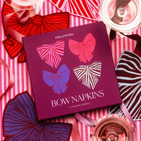 Bow Cocktail Napkins