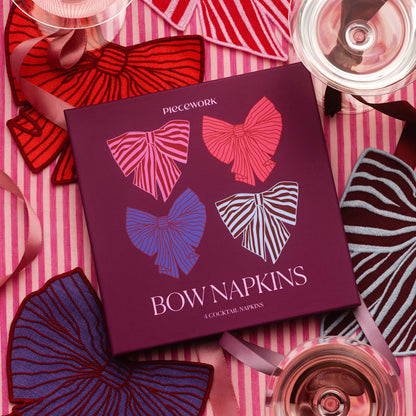 Bow Cocktail Napkins