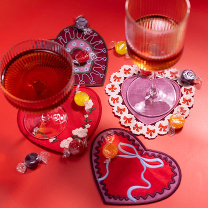 Sweethearts Cocktail Napkins