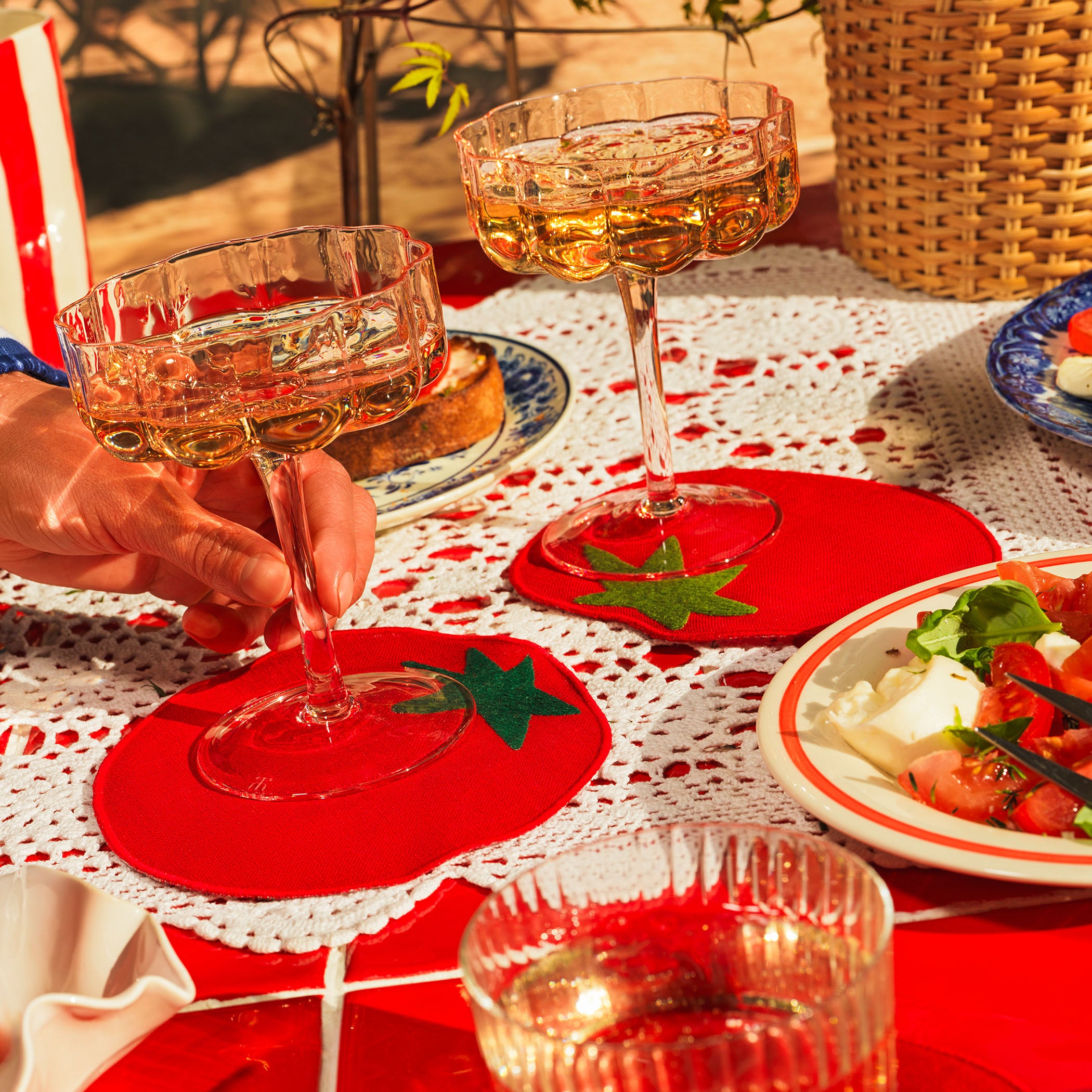 TOMATO 印刷物セット Tomato Vine Placemat – Hester & Cook