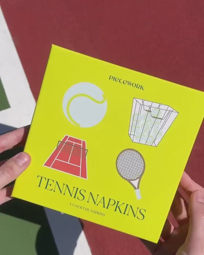 Tennis Cocktail Napkins