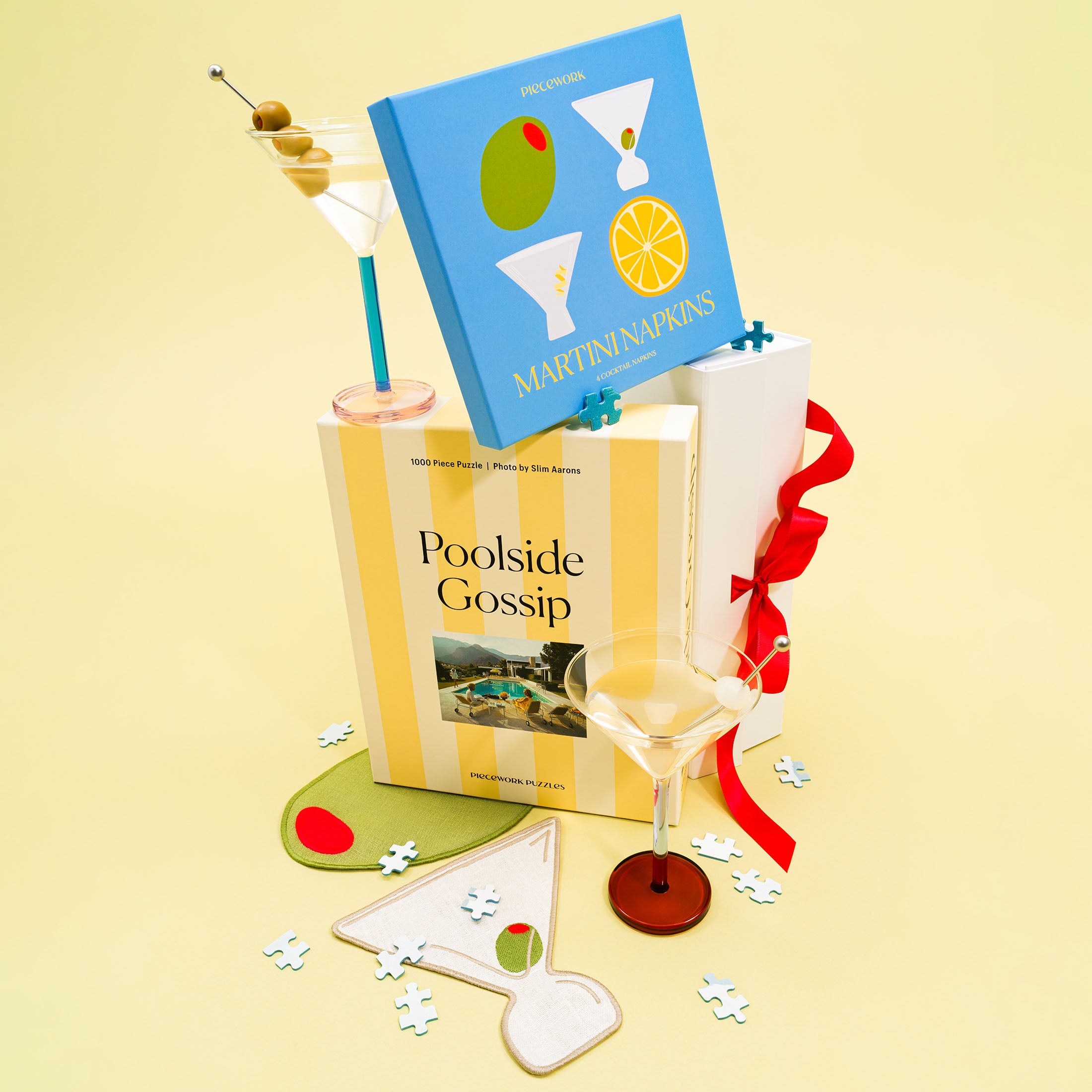 Piecework Puzzles The Martini Set