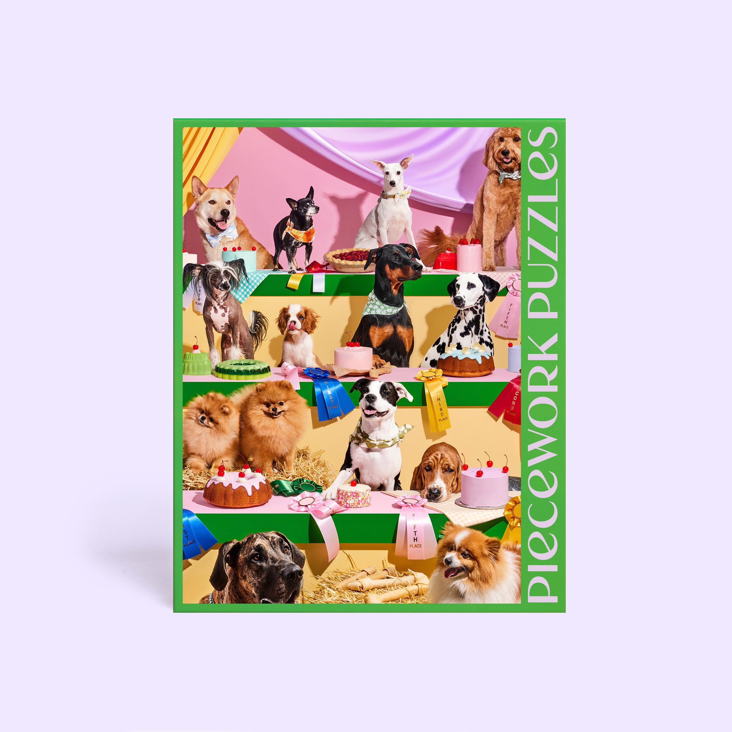 TOM EVERHART Dog Breath ジグソーパズル2014ピース 1000 Piece Jigsaw Puzzle - I Love Dogs (1926pz) – White